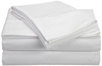 HN International Group Castle Hill 410 Thread Count 100-Percent Egyptian Cotton Queen Size Sheet Set White HN International Group Castle Hill 410 Thread Count 100-Percent Egyptian Cotton Queen Size Sheet Set White