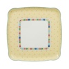 A checkerboard of color and fun, Villeroy & Boch's Twist Alea serveware features colorful mosaic designs and lemon-zest motifs that can be mixed and matched for a modern, whimsical table. Each piece is made from vitrified porcelain for strength and durability.