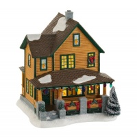 Department 56 a Christmas Story Village Ralphie's House, Lit House, 7.24-Inch Department 56 a Christmas Story Village Ralphie's House, Lit House, 7.24-Inch