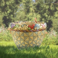 Disney Traditions designed by Jim Shore for Enesco Disney Flower Pot Planter 6 IN Disney Traditions designed by Jim Shore for Enesco Disney Flower Pot Planter 6 IN