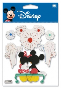 Disney Fireworks Mickey Dimensional Sticker Disney Fireworks Mickey Dimensional Sticker