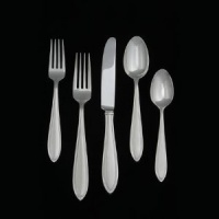 India Stainless 5 Piece Place Setting India Stainless 5 Piece Place Setting