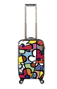 Heys USA Luggage Britto Flowers 22 Inch Hardside Carry-on Spinner, Flowers, 22 Inch Heys USA Luggage Britto Flowers 22 Inch Hardside Carry-on Spinner, Flowers, 22 Inch