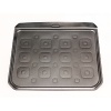 Expertly constructed of high-quality steel for exceptional heat absorption and excellent baking performance, this ultradurable Kaiser cookie sheet features a flat, lipless design and an exclusive Kairamic nonstick coating for a clean, easy release.