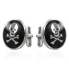 Stainless Skull Cufflinks by Cuff-Daddy