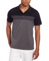 Calvin Klein Sportswear Men's Short Sleeve 4-Button Stretch Shirt