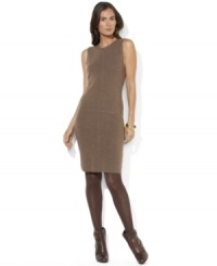 Lauren Ralph Lauren's sheath dress is always in style, and this season's essential is knit in ultra-fine merino wool for softness. (Clearance) Lauren Ralph Lauren's sheath dress is always in style, and this season's essential is knit in ultra-fine merino wool for softness. (Clearance)
