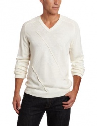Perry Ellis Men's Long Sleeve V-Neck Textured Sweater Perry Ellis Men's Long Sleeve V-Neck Textured Sweater