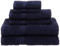 Pinzon Basics 100-Percent Egyptian Cotton 725-Gram 6-Piece Towel Set, Navy Pinzon Basics 100-Percent Egyptian Cotton 725-Gram 6-Piece Towel Set, Navy