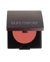 Laura Mercier Crème Cheek Colour is formulated to provide translucent buildable coverage for long lasting, wearable colour, while creating naturally flushed looking cheeks with a soft, velvety finish. The Crème Cheek Colours silky powder allows ample play time before the product dries.