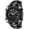 I By Invicta Men's 70970-005 Black Dial Black Leather Analog Digital Watch