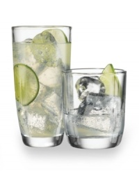 Clear winner. The Owen glassware set features a clean, simple profile in two sizes for refreshing classic and modern table settings alike. From The Cellar's collection of drinking glasses. Clear winner. The Owen glassware set features a clean, simple profile in two sizes for refreshing classic and modern table settings alike. From The Cellar's collection of drinking glasses.