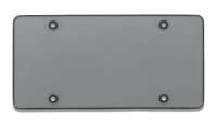 Cruiser Accessories Tuf-Shield Smoke Flat License Plate