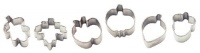 Wilton Harvest 6 Piece Mini Metal Cookie Cutter Set Wilton Harvest 6 Piece Mini Metal Cookie Cutter Set