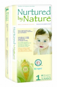 Nurtured by Nature Environmentally-Sensitive Diapers, Size 1, 160 Count Nurtured by Nature Environmentally-Sensitive Diapers, Size 1, 160 Count