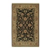 Infuse timeless elegance into your decor with this Karastan rug, boasting a finely-detailed classic floral pattern. The wide, bright border framing a darker center complements both traditional and casual interiors. Distinctive of all Ashara rugs is the intricate blend of woven shades to achieve the radiant arbrash effect of heirloom rugs.