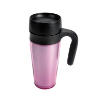 OXO Good Grips LiquiSeal 360-Degree Travel Mug with Handle 12-ounce, Pink OXO Good Grips LiquiSeal 360-Degree Travel Mug with Handle 12-ounce, Pink