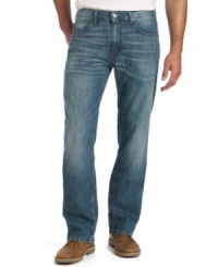 Looking for a reliable, go-to pair of jeans? Turn to these comfortable Levi's and complete the perfect laid-back look. Looking for a reliable, go-to pair of jeans? Turn to these comfortable Levi's and complete the perfect laid-back look.