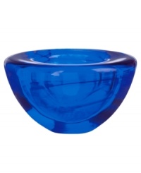 Light up your holiday in beautiful ice-blue crystal. This Anna Ehrner-designed votive from Kosta Boda is a wonderful home accent and fantastic gift. Light up your holiday in beautiful ice-blue crystal. This Anna Ehrner-designed votive from Kosta Boda is a wonderful home accent and fantastic gift.