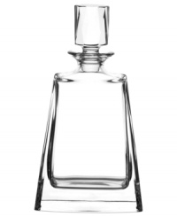 Tend to the bar with the classic allure of Lauren Ralph Lauren. Crafted of luminous crystal, the Wentworth decanter is grounded in a substantial base that's contrasted by a multifaceted stopper. Tend to the bar with the classic allure of Lauren Ralph Lauren. Crafted of luminous crystal, the Wentworth decanter is grounded in a substantial base that's contrasted by a multifaceted stopper.