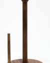 Lipper International Standing Paper Towel Holder, Acacia