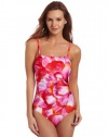 Gottex Women's Fiore Bandeau One Piece Swimsuit