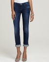 Hudson Jeans - Bacara Cuffed Straight Leg Jeans in Vancouver Wash