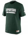 Be a part of the wave-help keep team spirit up with this Michigan State Spartans NCAA basketball t-shirt from Nike.