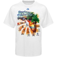 MLB Majestic Youth White 2011 Spring Training Grapefruit League Map T-shirt MLB Majestic Youth White 2011 Spring Training Grapefruit League Map T-shirt