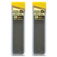 Pentel Super Hi-Polymer Lead Refill , 0.9 mm Thick, HB, 60 Pieces of Lead (C29BPHB2) Pentel Super Hi-Polymer Lead Refill , 0.9 mm Thick, HB, 60 Pieces of Lead (C29BPHB2)