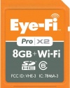 Eye-Fi Pro X2 8 GB Class 6 SDHC Wireless Flash Memory Card EYE-FI-8PC