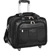 McKleinUSA CHICAGO 17inch Black Detachable-Wheeled Laptop Overnight with Removable Brief