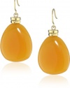 Kenneth Cole New York Urban Desert Orange Bead Drop Earrings