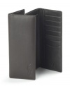 Hold all your essentials in this sophisticated executive wallet from Polo Ralph Lauren.
