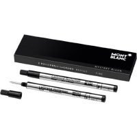 Mont Blanc Legrand Rollerball Refill, Fine, Black - 2 in a Pack