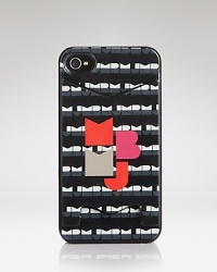 Speaking chic, this MARC BY MARC JACOBS iPhone case is designed to keep your cell stylish and oh so scratch free. Speaking chic, this MARC BY MARC JACOBS iPhone case is designed to keep your cell stylish and oh so scratch free.