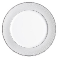 Monique Lhuillier for Royal Doulton Pointe d?Esprit 12-Inch Charger Plate, Bows Monique Lhuillier for Royal Doulton Pointe d?Esprit 12-Inch Charger Plate, Bows