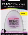 Reach Total Care floss with Listerine Fresh Flavors, 30 Yard (Pack of 3)