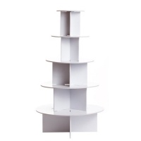 Dress My Cupcake Laila Large 5-Tier Round Cupcake Tower, Holds 100 Cupcakes! Dress My Cupcake Laila Large 5-Tier Round Cupcake Tower, Holds 100 Cupcakes!