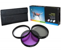 PLR Optics 58MM High Resolution 3-piece Filter Set (UV, Fluorescent, Polarizer) For The Canon Digital EOS Rebel SL1 (100D), T5i (700D), T4i (650D), T3 (1100D), T3i (600D), T1i (500D), T2i (550D), XSI (450D), XS (1000D), XTI (400D), XT (350D), 60D, 60Da, 1 PLR Optics 58MM High Resolution 3-piece Filter Set (UV, Fluorescent, Polarizer) For The Canon Digital EOS Rebel SL1 (100D), T5i (700D), T4i (650D), T3 (1100D), T3i (600D), T1i (500D), T2i (550D), XSI (450D), XS (1000D), XTI (400D), XT (350D), 60D, 60Da, 1