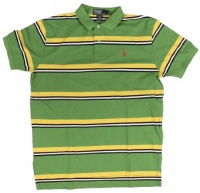 Polo Ralph Lauren Men's Classic-Fit Striped Mesh Polo Shirt Polo Ralph Lauren Men's Classic-Fit Striped Mesh Polo Shirt