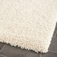 Safavieh Shag Collection SG151-1212 Ivory Shag Area Rug, 4-Feet by 6-Feet Safavieh Shag Collection SG151-1212 Ivory Shag Area Rug, 4-Feet by 6-Feet