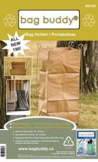 ESD Alliance Inc/Bag Buddy BB99196 Yard Paper And Poly Bag Holder ESD Alliance Inc/Bag Buddy BB99196 Yard Paper And Poly Bag Holder