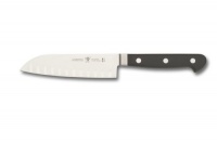 J.A. Henckels International Classic Forged 5-Inch Santoku Knife, Hollow Edge J.A. Henckels International Classic Forged 5-Inch Santoku Knife, Hollow Edge