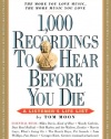 1,000 Recordings to Hear Before You Die (1,000... Before You Die Books)