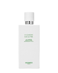Faithfull to the original fruity, green, woody scent of Un Jardin sur le Nil. Unctuous, easily absorbed texture that instantly soothes and softens the skin. Faithfull to the original fruity, green, woody scent of Un Jardin sur le Nil. Unctuous, easily absorbed texture that instantly soothes and softens the skin.
