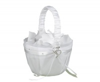Hortense B. Hewitt Wedding Accessories Heartfelt Whimsy Flower Basket, 8-Inch Tall Hortense B. Hewitt Wedding Accessories Heartfelt Whimsy Flower Basket, 8-Inch Tall