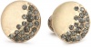 Kenneth Cole New York Urban Glitz Pave Disc Stud Earrings