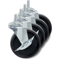 Honey-Can-Do SHF-01939 4-Inch Casters for Shelving System Honey-Can-Do SHF-01939 4-Inch Casters for Shelving System