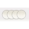 Noritake Colorwave Graphite Mini Plates, 6-1/4-Inch , Set of 4